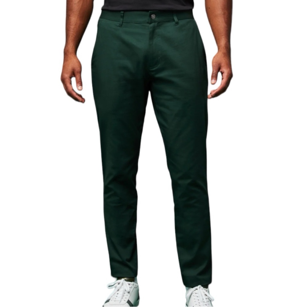 Fabletics The High Side Chino (Slim Fit) in Everpine Size 30 X 32
